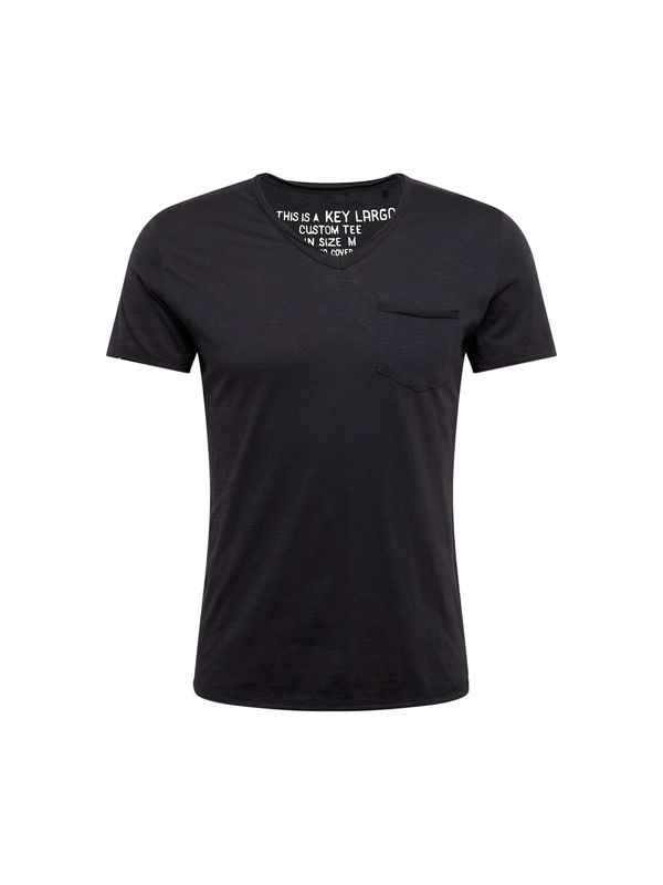 Key Largo Key Largo Тениска 'WATER'  нейви синьо