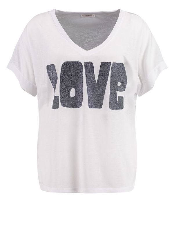 Key Largo Key Largo Тениска 'WT LONELY'  бяло