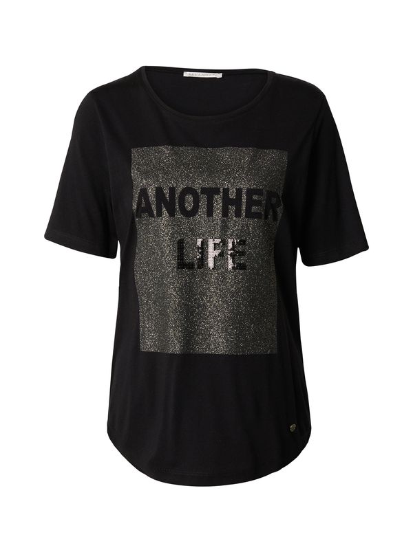 Key Largo Key Largo Тениска 'WT VITALITY'  черно / сребърно
