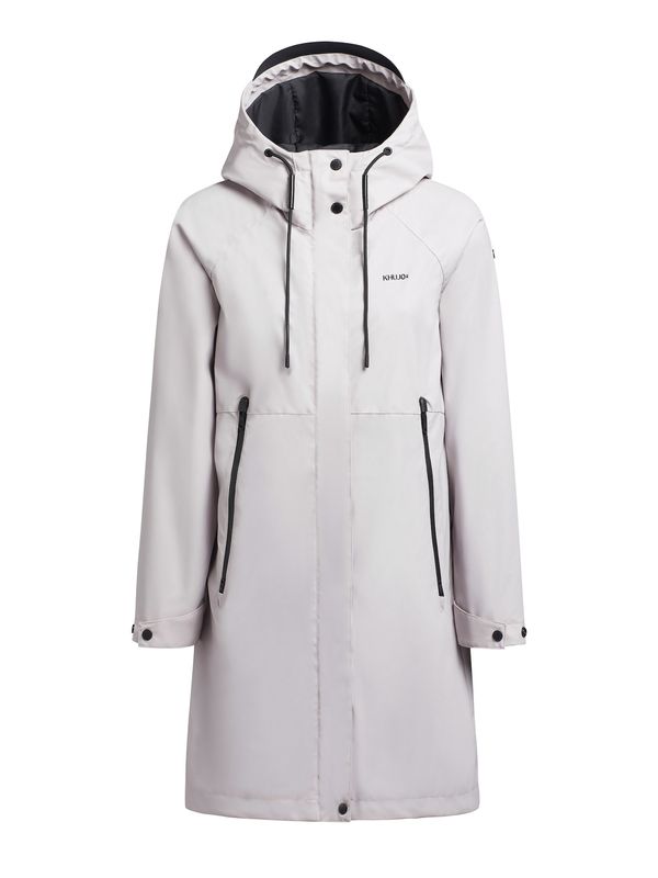 khujo khujo Функционално палто 'Wied2'  люляк / черно