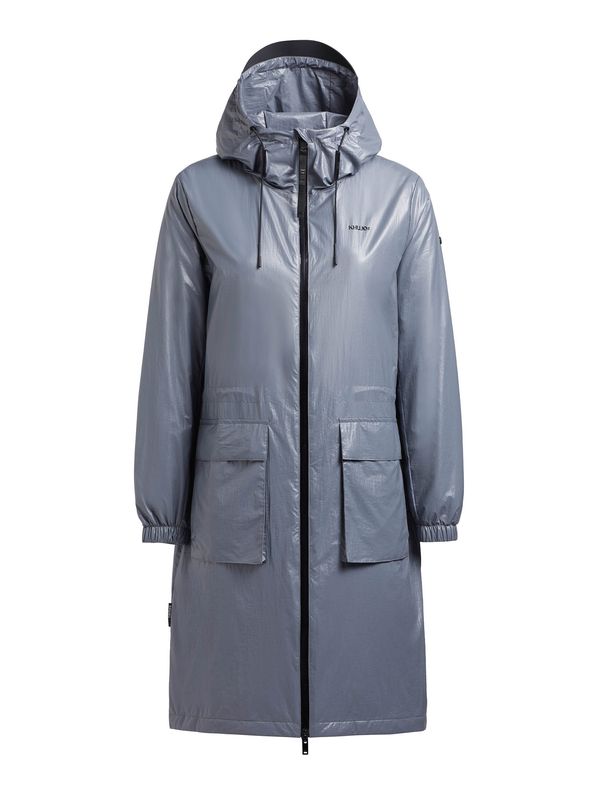 khujo khujo Преходно палто 'Carlee'  опушено синьо