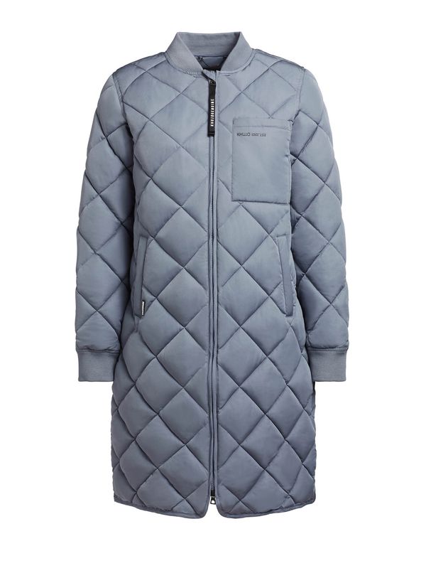 khujo khujo Преходно палто  гълъбово синьо