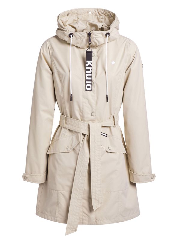 khujo khujo Преходно палто 'LAUREN'  бежово / бяло