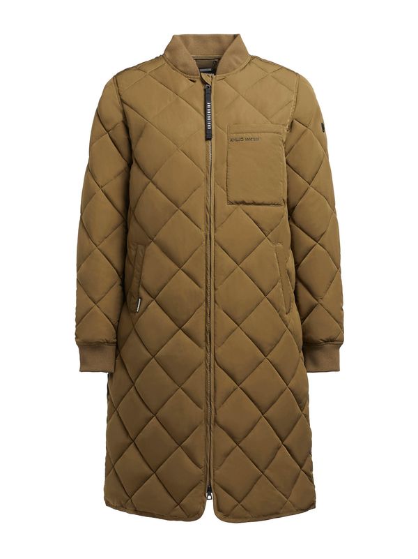 khujo khujo Преходно палто  маслина / черно / бяло