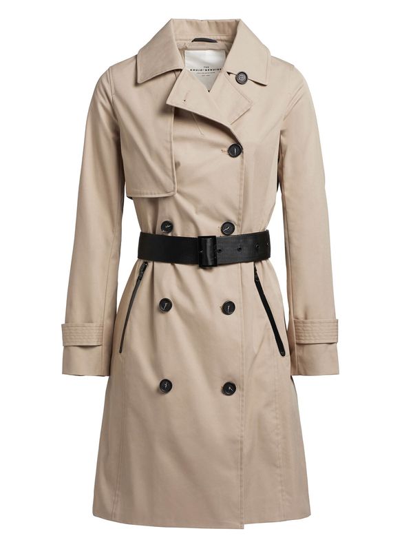 khujo khujo Преходно палто 'Sarina'  тъмнобежово / черно