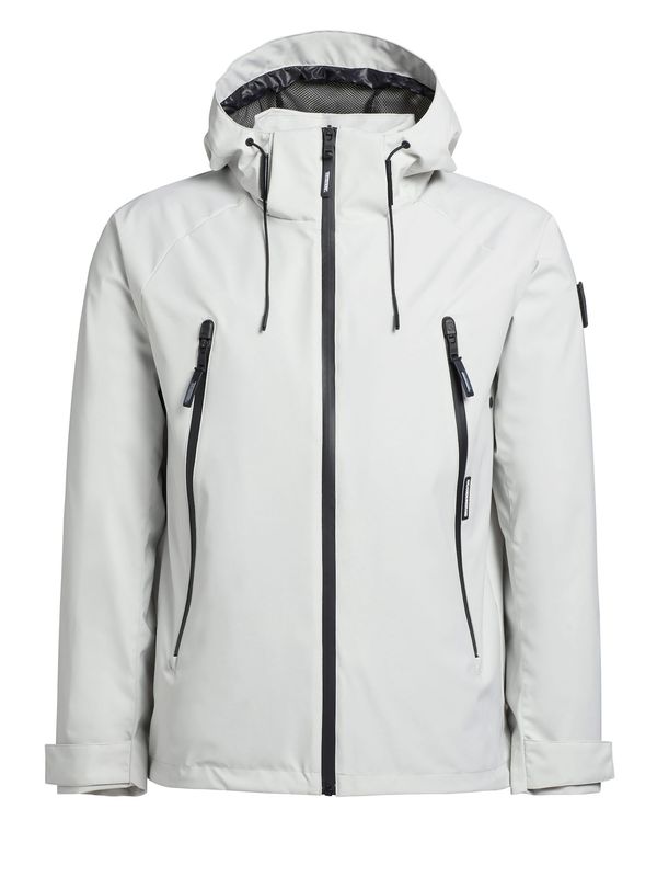 khujo khujo Преходно яке 'Adam'  светлосиво / черно