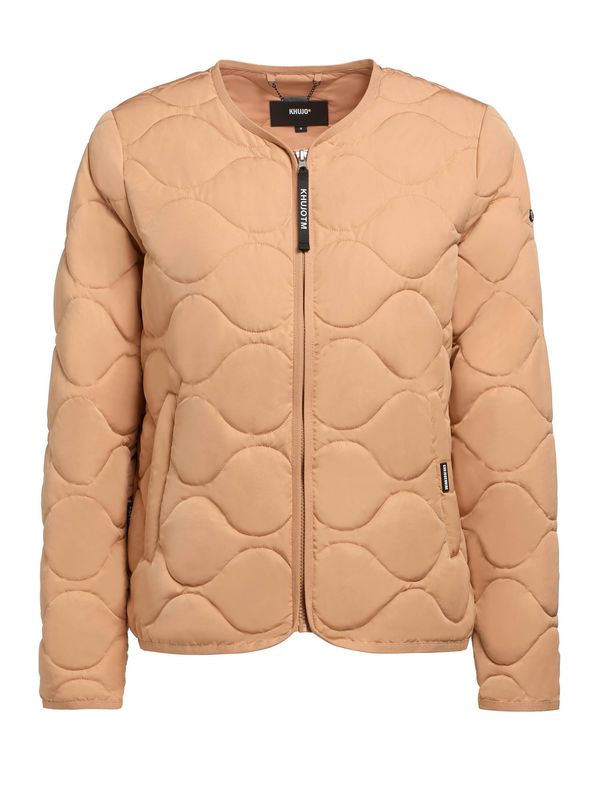 khujo khujo Преходно яке 'Alma2'  пастелно оранжево / черно / бяло