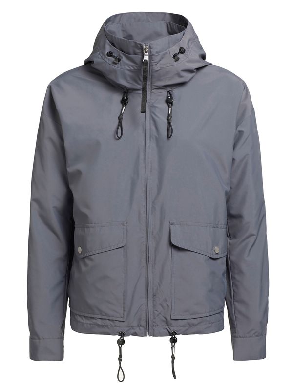 khujo khujo Преходно яке 'BLAIR'  опушено синьо