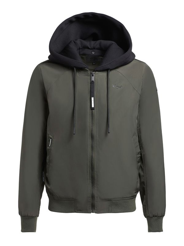 khujo khujo Преходно яке 'Persee 3'  маслина / черно / бяло