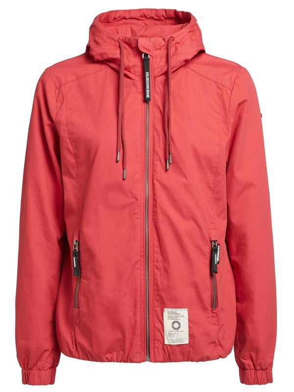 khujo khujo Преходно яке 'ROLAVA'  тъмносиво / червено / мръсно бяло