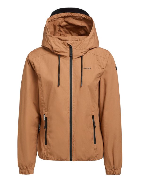 khujo khujo Преходно яке 'ROLAVA3'  охра / черно