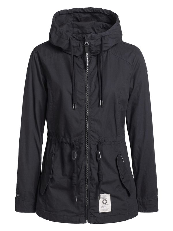 khujo khujo Преходно яке ' SESIA '  черно / бяло