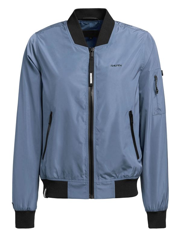 khujo khujo Преходно яке 'Stence2'  гълъбово синьо / черно / бяло