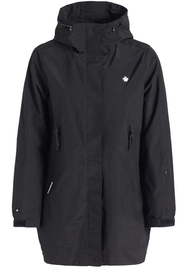 khujo khujo Преходно яке 'ZULETIA2'  черно / бяло