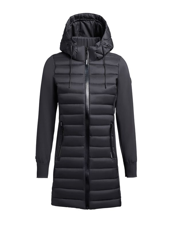 khujo khujo Зимно яке 'Mite'  черно / бяло