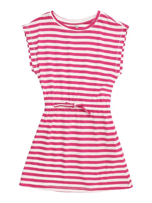 KIDS MINI GIRL KIDS MINI GIRL Рокля 'May'  малина / бяло