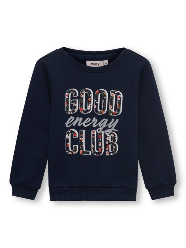 KIDS MINI GIRL KIDS MINI GIRL Суичър 'LENA'  нейви синьо / пъстро