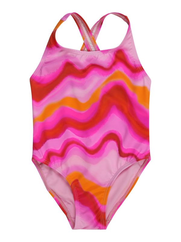 KIDS ONLY KIDS ONLY Бански костюм 'LAURA'  оранжево / розово / бледорозово / червено