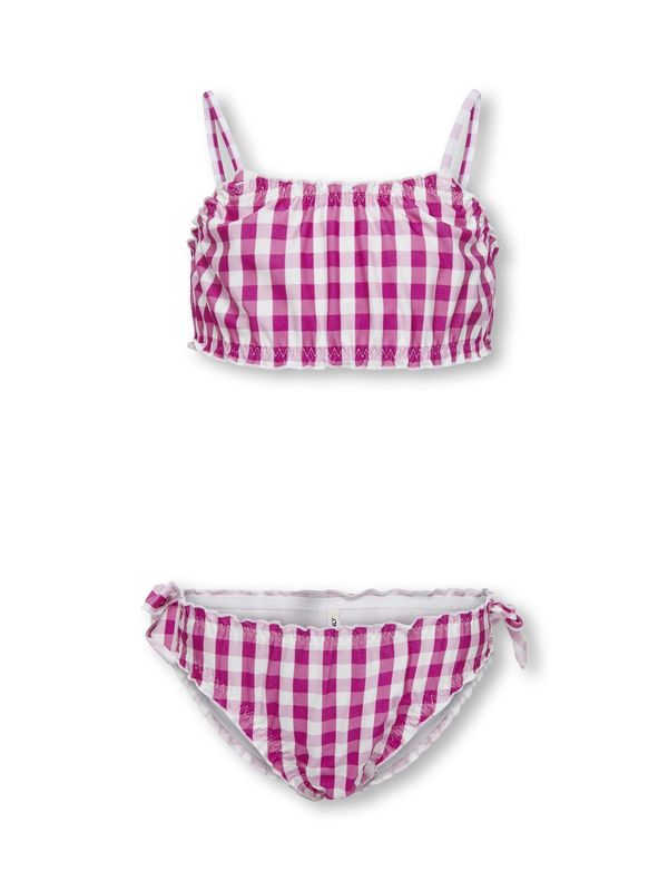 KIDS ONLY KIDS ONLY Бански тип бикини 'IRENA'  розово / бяло