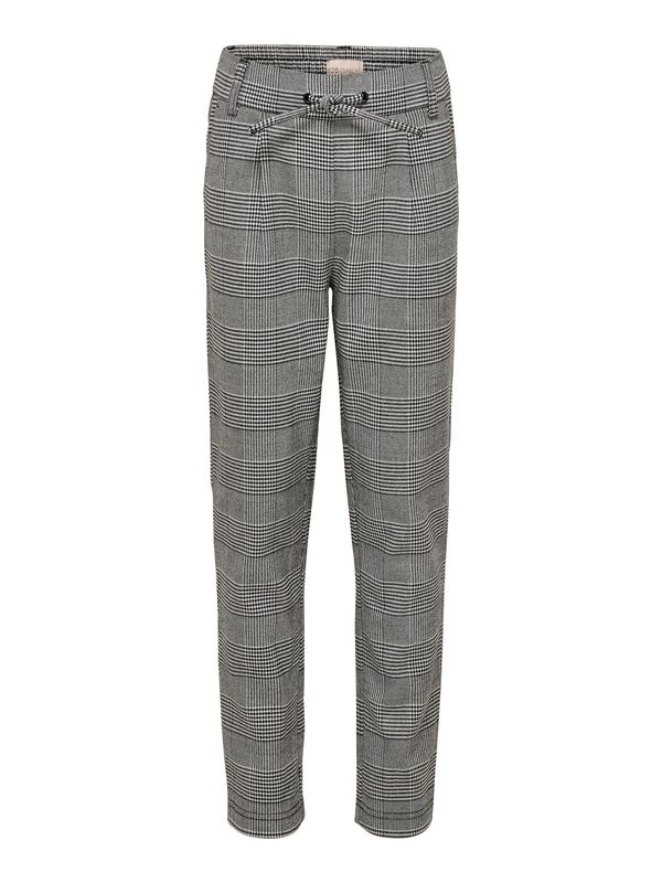 KIDS ONLY KIDS ONLY Панталон 'Poptrash'  сиво / черно / бяло