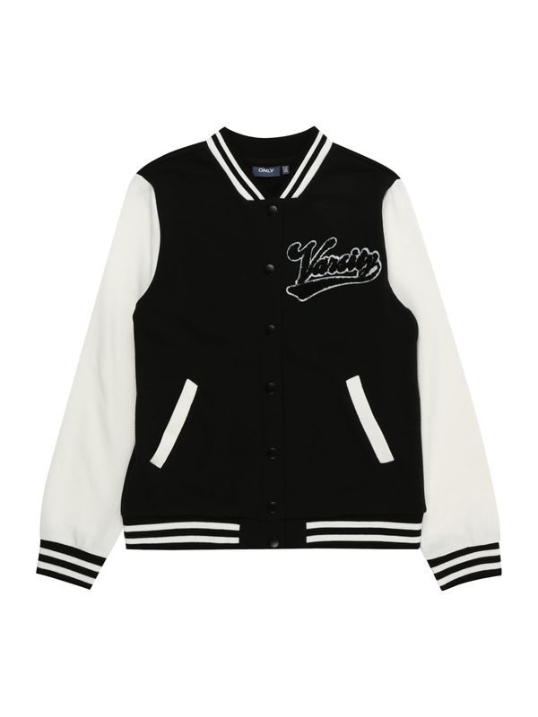 KIDS ONLY KIDS ONLY Преходно яке 'Jack'  черно / бяло