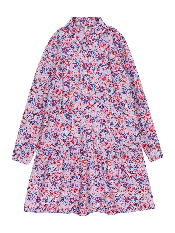 KIDS ONLY KIDS ONLY Рокля 'VENEDA'  синьо / светлосиньо / пастелнолилаво / бледорозово / червено