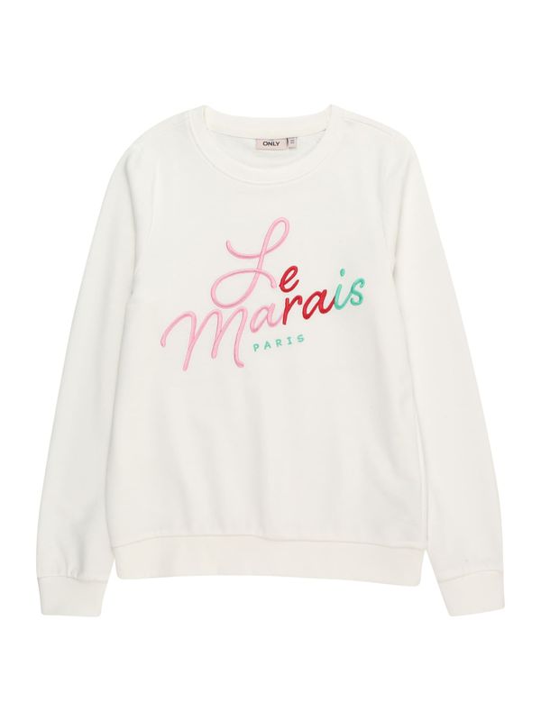 KIDS ONLY KIDS ONLY Суичър 'HERO'  мента / бледорозово / червено / бяло