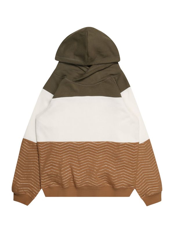 KIDS ONLY KIDS ONLY Суичър 'Madison'  каки / маслина / бяло