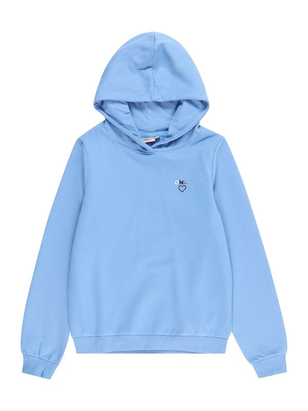 KIDS ONLY KIDS ONLY Суичър 'Noomi'  светлосиньо / червено / черно