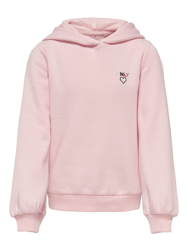 KIDS ONLY KIDS ONLY Суичър 'Noomi'  зелено / бледорозово / червено / черно