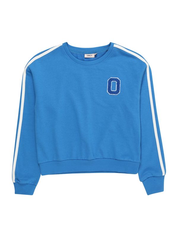 KIDS ONLY KIDS ONLY Суичър 'SELINA'  синьо / морскосиньо / бяло