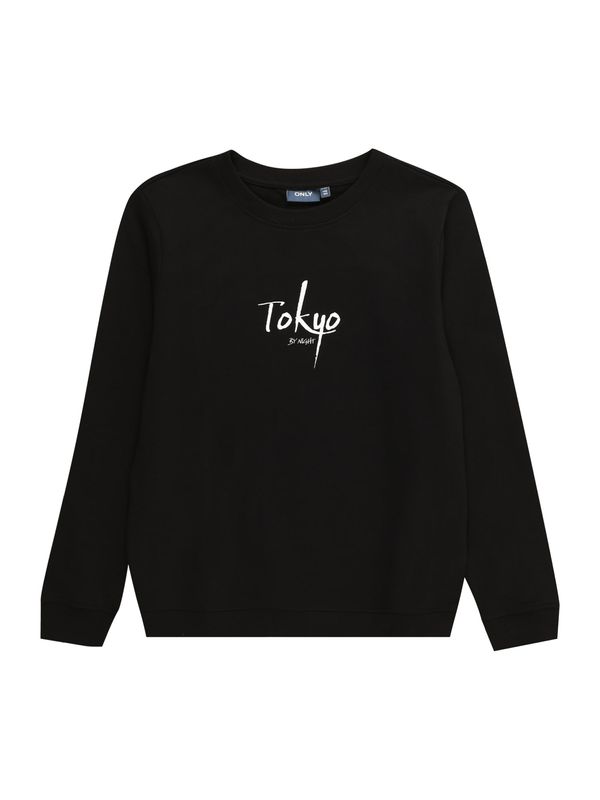 KIDS ONLY KIDS ONLY Суичър 'THEO'  светлосиньо / оранжево / черно / бяло