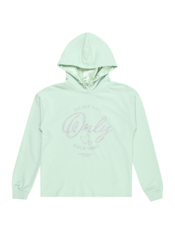 KIDS ONLY KIDS ONLY Суичър 'WENDY'  мента / сребърно