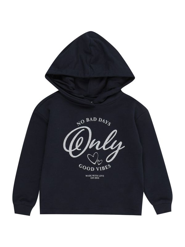 KIDS ONLY KIDS ONLY Суичър 'WENDY'  нощно синьо / сребърно