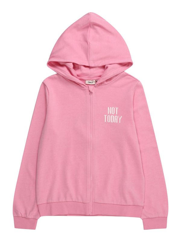 KIDS ONLY KIDS ONLY Суичъри с качулка 'GRILLY'  светлорозово / бяло