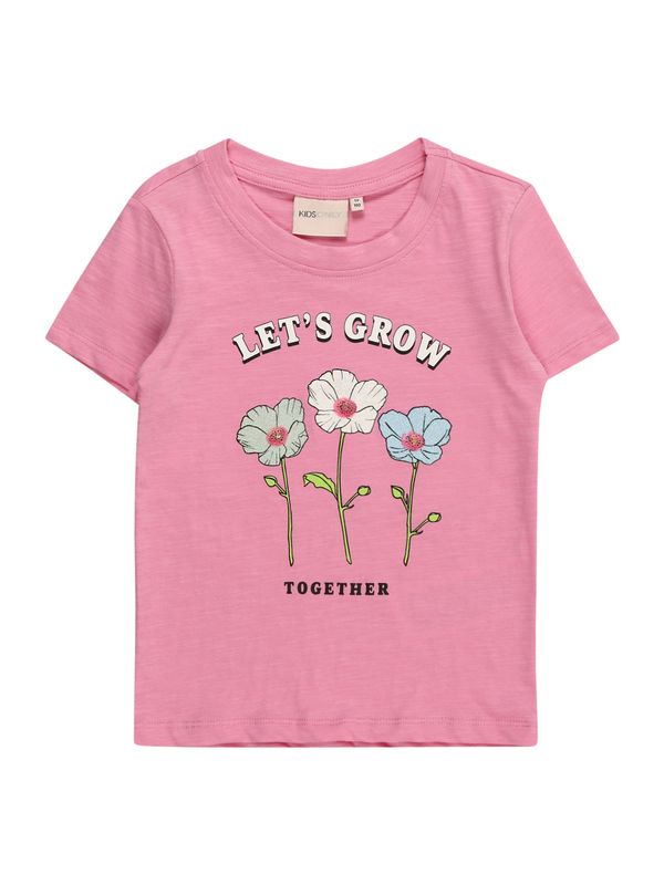 KIDS ONLY KIDS ONLY Тениска 'BONE'  светлосиньо / светлорозово / черно / мръсно бяло