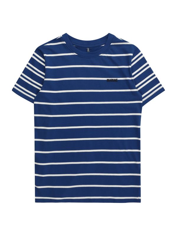 KIDS ONLY KIDS ONLY Тениска 'DON'  тъмносиньо / бяло