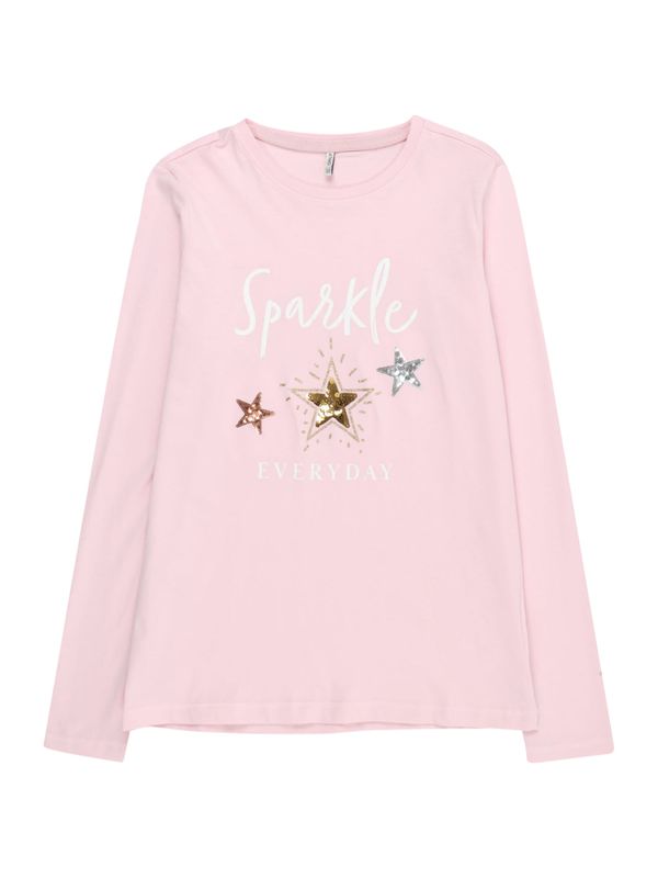 KIDS ONLY KIDS ONLY Тениска 'FIONA'  злато / бледорозово / сребърно / бяло