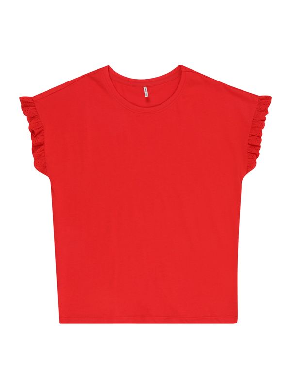 KIDS ONLY KIDS ONLY Тениска 'IRIS'  огнено червено