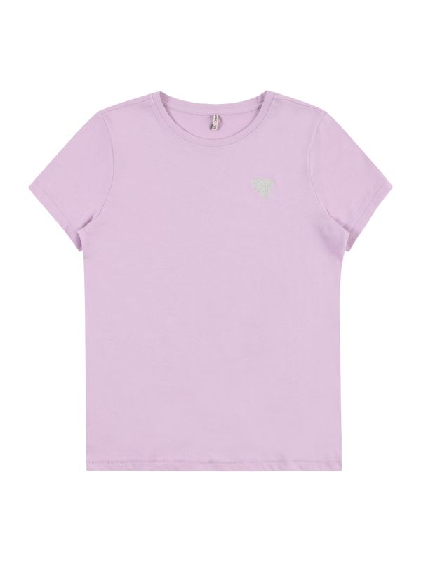 KIDS ONLY KIDS ONLY Тениска 'Kita'  лилав / сребърно