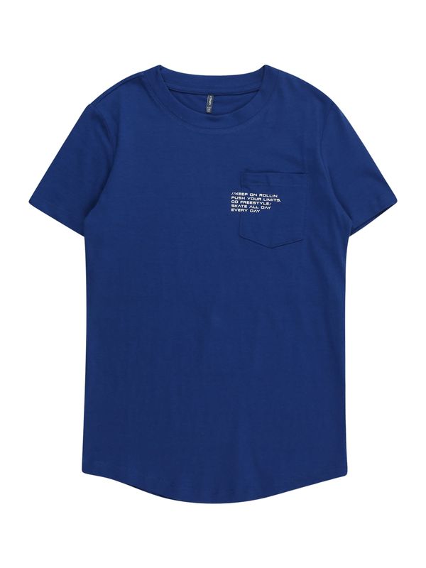 KIDS ONLY KIDS ONLY Тениска 'MARINUS'  тъмносиньо / бяло