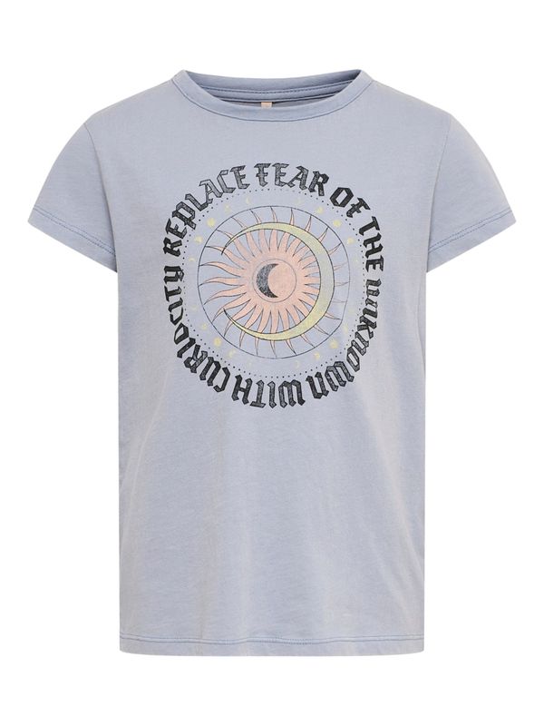 KIDS ONLY KIDS ONLY Тениска  опал / светложълто / пастелно оранжево / черно