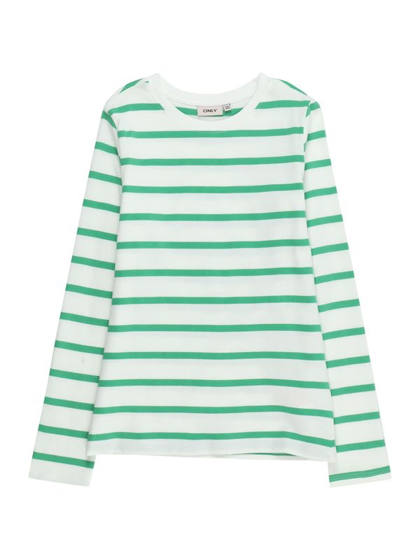 KIDS ONLY KIDS ONLY Тениска 'SOPH'  зелено / бяло