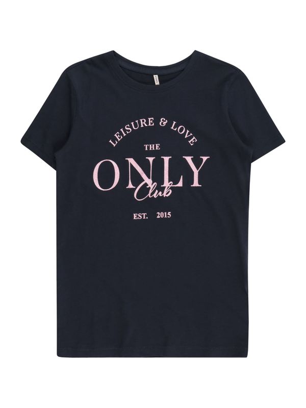 KIDS ONLY KIDS ONLY Тениска 'WERA LIFE'  нейви синьо / розово
