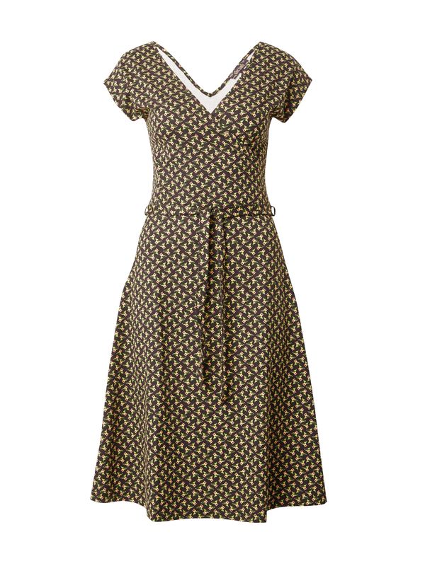 King Louie King Louie Рокля 'Mira'  зелено / светлозелено / бледорозово / черно