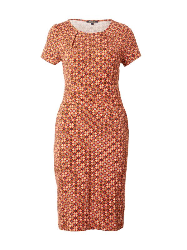 King Louie King Louie Рокля 'Mona'  ръждиво червено / ярко червено / черно / бяло