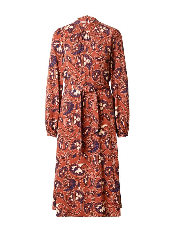 King Louie King Louie Рокля 'Phoebe Cecilia'  бежово / нейви синьо / кафяво