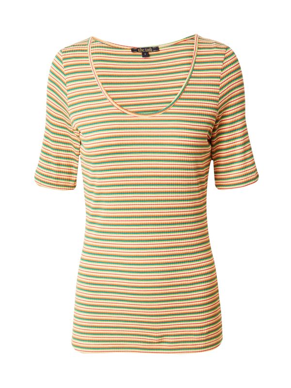 King Louie King Louie Тениска 'Carice'  зелено / смарагдово зелено / оранжево / червено