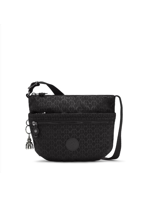 KIPLING KIPLING Чанта с презрамки 'Arto'  сиво / черно