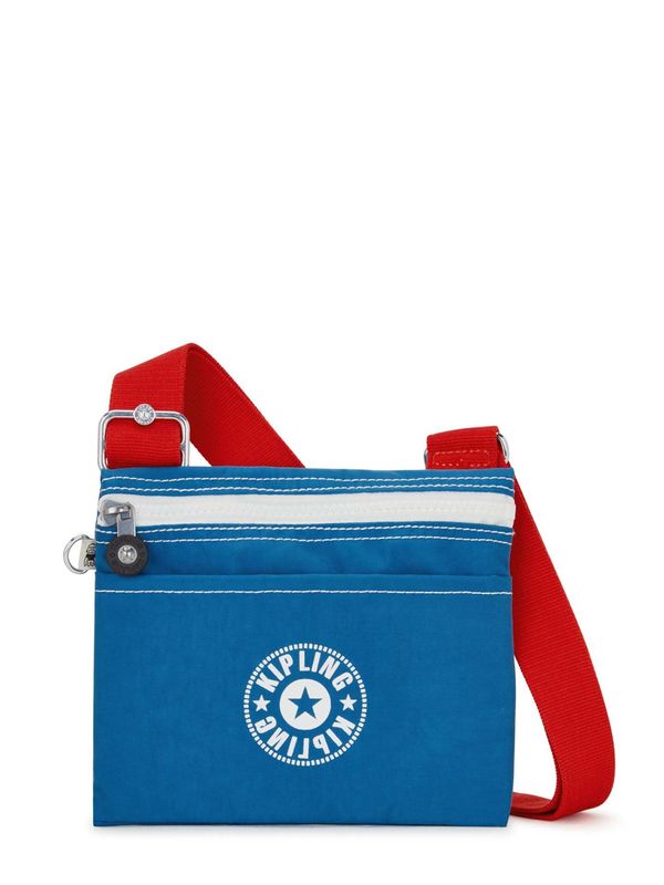 KIPLING KIPLING Чанта с презрамки 'Gib'  синьо / бяло